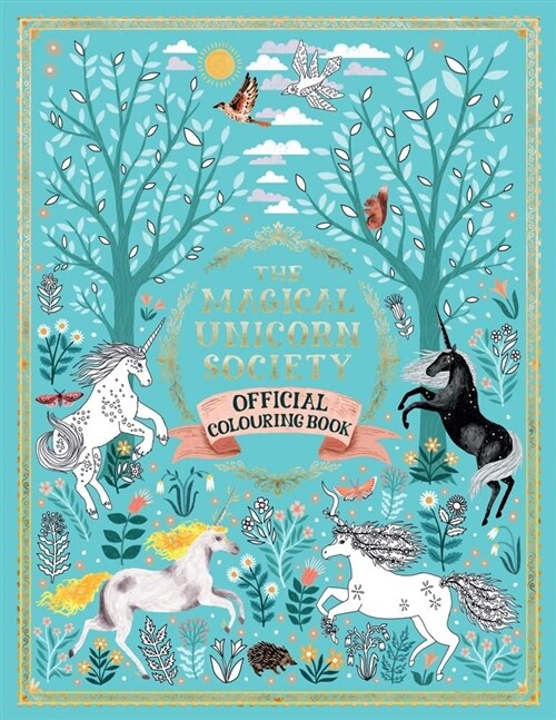The Magical Unicorn Society Official Coloring Book (Paperback)
