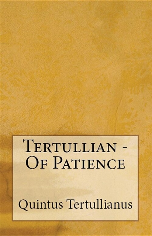 Of Patience (Paperback)