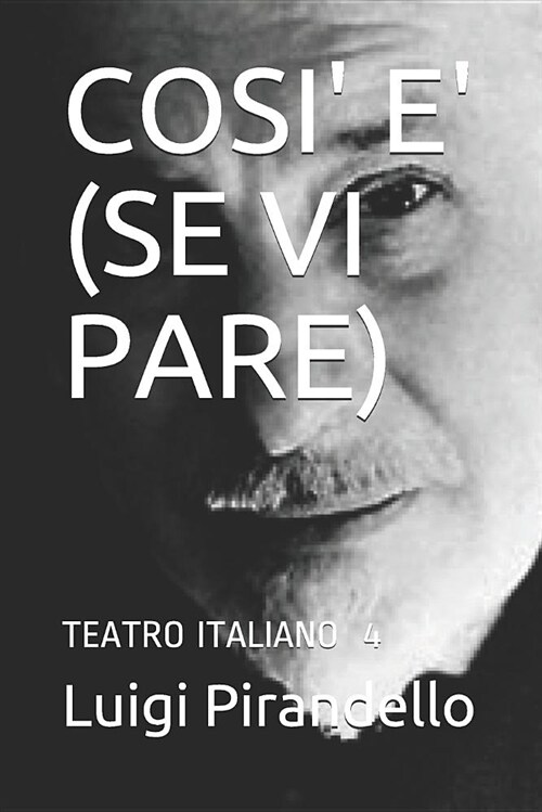Cosi E (Se VI Pare) (Paperback)