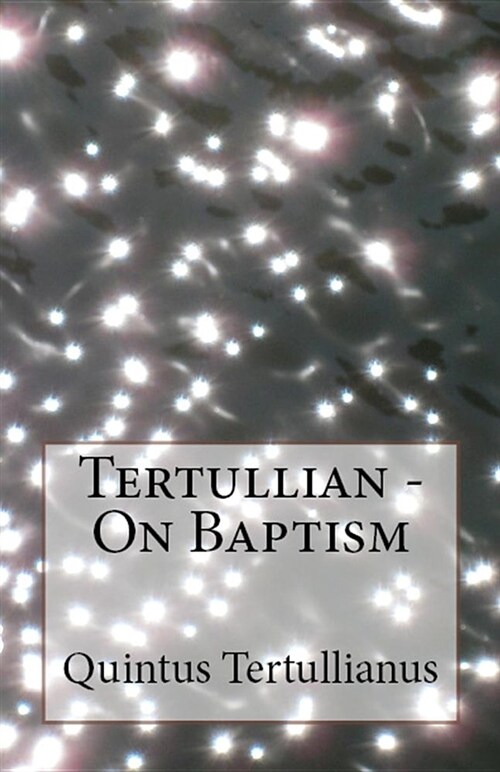 On Baptism (Paperback)