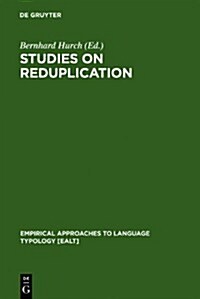 Studies on Reduplication (Hardcover)