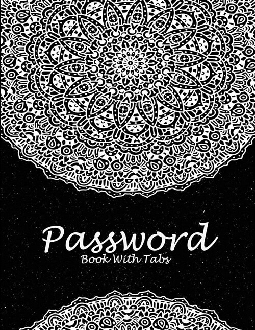 Password Book with Tabs: Black Beauty Classic Art, 8.5 X 11 the Personal Internet Address & Password Log Book with Tabs Alphabetized, Interne (Paperback)