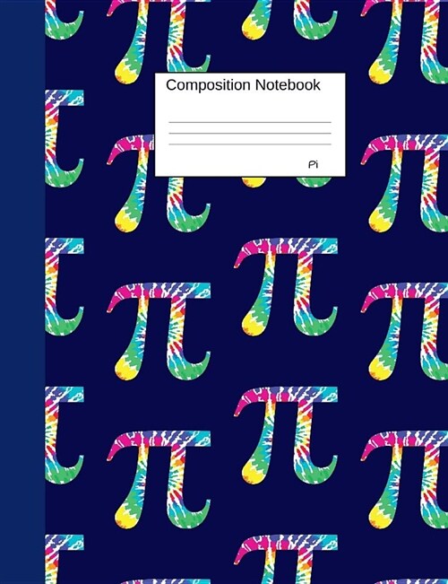 Pi Composition Notebook: Dot Grid Paper Book, Dotted Blank Pages to Write in for School, Take Notes, for Kids and Teens, Physics Students and M (Paperback)