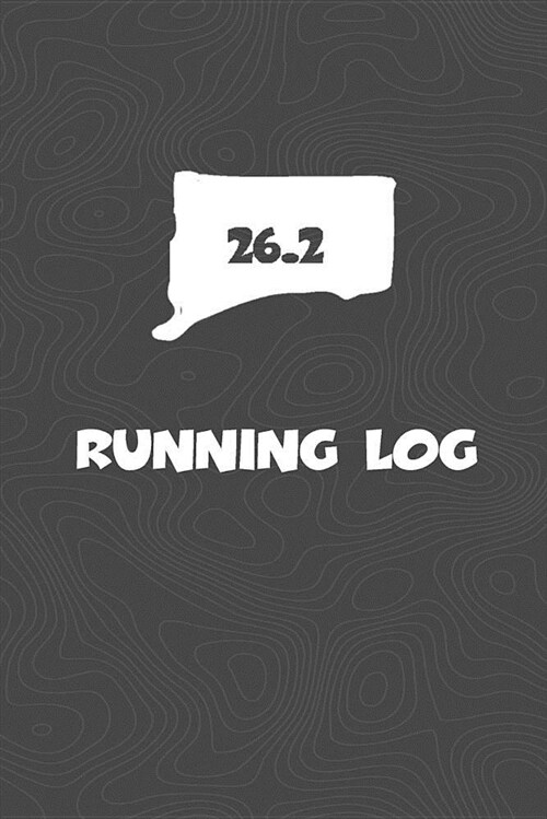 Running Log: Blank Lined Journal for Anyone That Loves Connecticut, Running, Marathons! (Paperback)