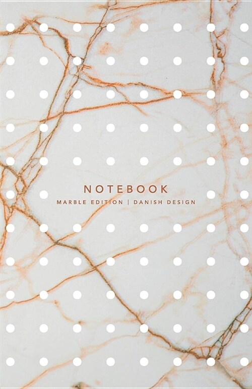 Notebook Marble Edition - Danish Design: Narrow-Ruled, 120-page, Lined, 5.5 x 8.5 in (13.97 x 21.59 cm) (Paperback)