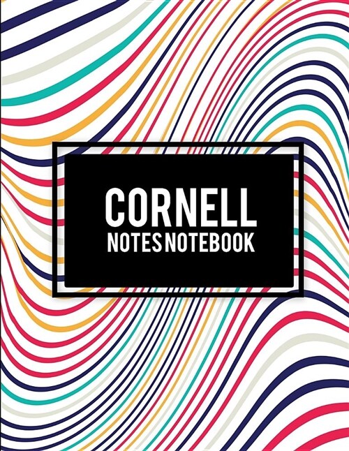 Cornell Notes Notebook: Art Abstract Book, 8.5 X 11 Cornell Notes Journal, Note Taking Notebook, Cornell Note Taking System Book, School and C (Paperback)