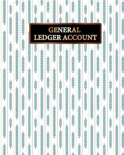 General Ledger Account: Accounting Book Journal Record Notebook with Columns for Date, Account, Memo, Debit, Credit and Balance Paper Book, 12 (Paperback)