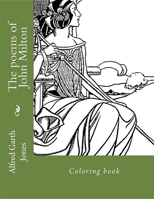 The Poems of John Milton: Coloring Book (Paperback)