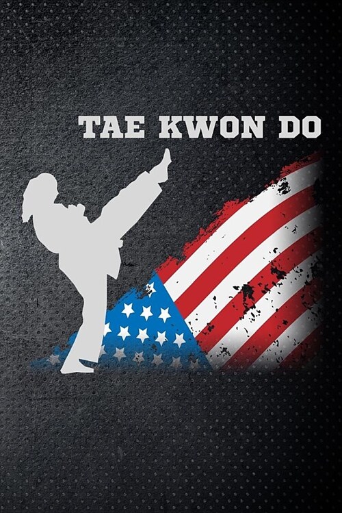 Tae Kwon Do: Taekwondo Fan Martial Art Fan 6x9 Journal / Notebook 100 Page Lined Paper (Paperback)