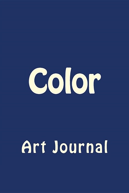 Color: Art Journal (Paperback)