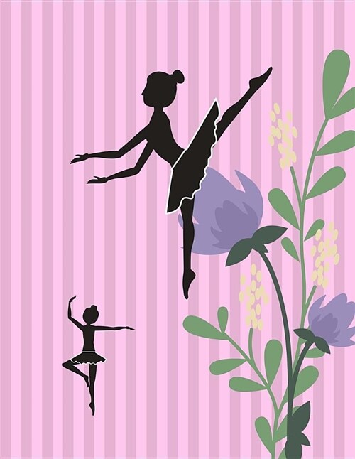 Gymnastics & Dance Journal for Girls): Plain Beautiful Journal Notebook: 180 Pages for Kids; Cute Journal for Use as Daily Diary or School Notebook.. (Paperback)