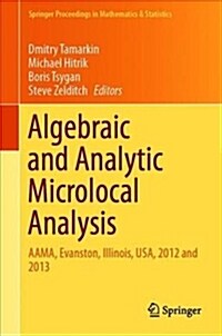 Algebraic and Analytic Microlocal Analysis: Aama, Evanston, Illinois, Usa, 2012 and 2013 (Hardcover, 2018)