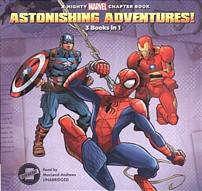 Astonishing Adventures!: 3 Books in 1! (Audio CD)