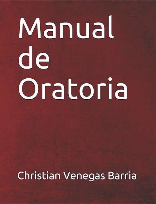 Manual de Oratoria (Paperback)