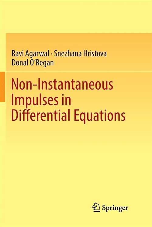 Non-Instantaneous Impulses in Differential Equations (Paperback)