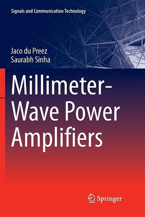 Millimeter-Wave Power Amplifiers (Paperback)