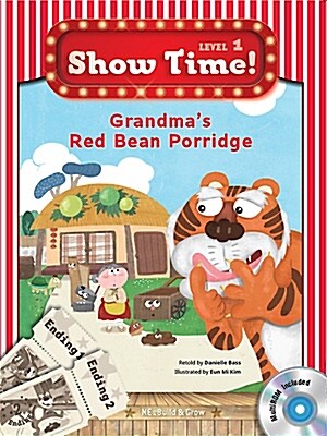 [중고] Show Time Level 1-9 : Grandma`s Red Bean Porridge SET (Story Book + MultiRom + Work Book)
