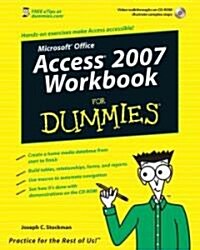 Access 2007 Workbook For Dummies (Paperback)