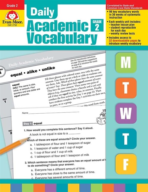 Daily Academic Vocabulary, Grade 2 Teacher Edition (Paperback, Teacher)