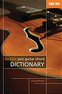 Berklee Jazz Guitar Chord Dictionary (Paperback)