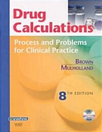 Drug Calculations (Paperback, Compact Disc, 8th)