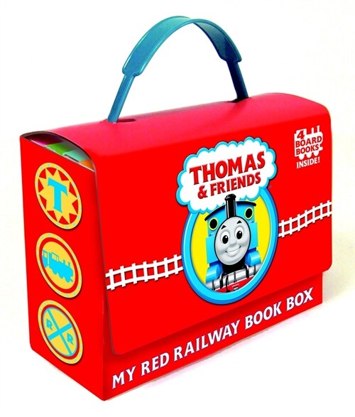 Thomas and Friends: My Red Railway 4-Book Boxed Set: Go, Train, Go!; Stop, Train, Stop!; A Crack in the Track!; Blue Train, Green Train (Boxed Set)