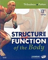 Structure & Function of the Body [With CDROM] (Paperback, 13)
