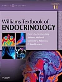 [중고] Williams Textbook of Endocrinology (Hardcover, Pass Code, 11th)