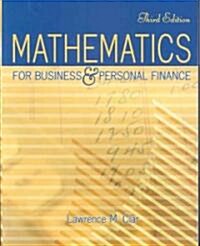 Mathematics for Business and Personal Finance (Paperback, 3)