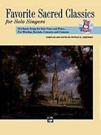 Favorite Sacred Classics for Solo Singers (Paperback, Compact Disc)