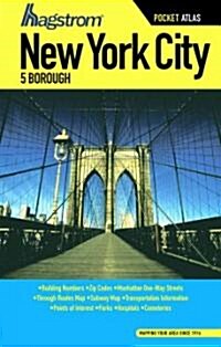 Hagstrom New York City 5 Borough Atlas (Paperback, Spiral)
