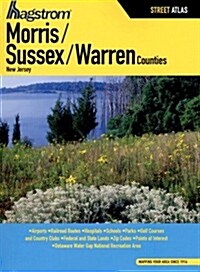 Hagstrom Morris/Sussex/Warrren Counties Atlas (Paperback, Spiral)