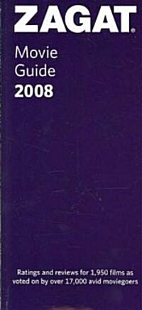 Zagat Movie Guide 2008 (Paperback)