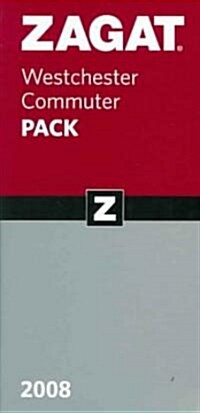Zagat Westchester Commuter Pack 2008 (Paperback, BOX)
