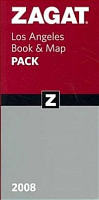 Zagat Los Angeles Book and Map Pack 2008 (Paperback, Map)