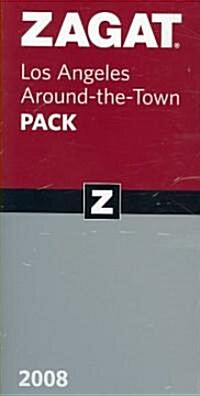 Zagat Los Angeles Around-the-Town Pack 2008 (Paperback, BOX, FOL, PC)