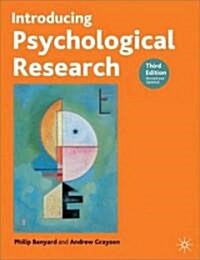 Introducing Psychological Research (Paperback, 1st ed. 2007)