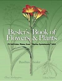Beslers Book of Flowers and Plants: 73 Full-Color Plates from Hortus Eystettensis, 1613 (Paperback)