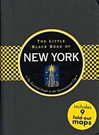 The Little Black Book of New York (Hardcover, Map, Spiral)