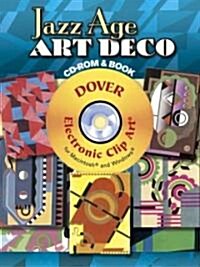 Jazz Age Art Deco [With CDROM] (Paperback)