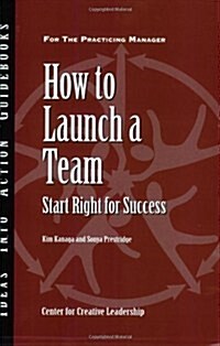 How to Launch a Team: Start Right for Success (Paperback)