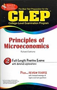 CLEP Principles of Microeconomics: The Best Test Preparation (Paperback)