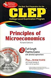 CLEP Principles of Microeconomics (Paperback, CD-ROM)