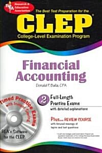 The Best Test Preparation for the Clep Financial Accounting (Paperback, CD-ROM)