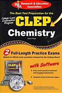 The Best Test Prep for the CLEP Chemistry (Paperback, CD-ROM)