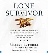 Lone Survivor (Audio CD, Abridged)