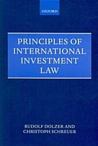 [중고] Principles of International Investment Law (Paperback)