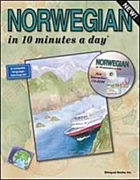 Norwegian in 10 Minutes a Day [With CDROM] (Paperback)