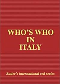 Whos Who in Italy (Hardcover, 2007)