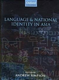 Language and National Identity in Asia (Paperback)